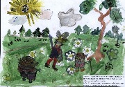 Друзья дедушки Бозомета. Костюк Валерия. 5 лет